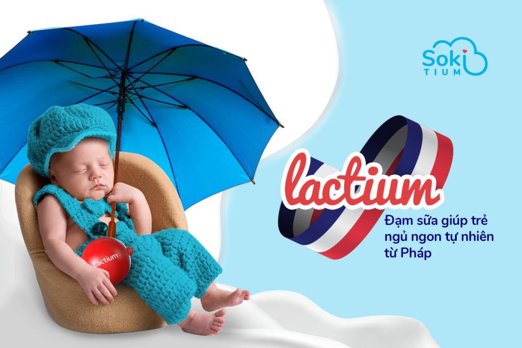 Lactium được sử dụng như một dưỡng chất giúp nuôi dưỡng não bộ, giúp em bé đi vào giấc ngủ  một cách nhẹ nhàng và tự nhiên